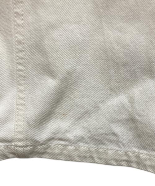 sea NEW YORK（シー ニューヨーク）sea NEW YORK (シー ニューヨーク) ワイドデニムパンツ ホワイト サイズ:2の古着・服飾アイテム