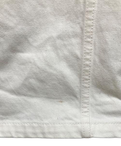 sea NEW YORK（シー ニューヨーク）sea NEW YORK (シー ニューヨーク) ワイドデニムパンツ ホワイト サイズ:2の古着・服飾アイテム