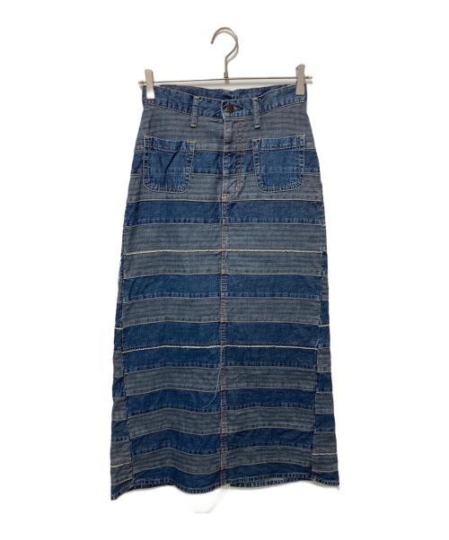 Hysteric Glamour（ヒステリックグラマー）Hysteric Glamour (ヒステリックグラマー) ウミヘビデニムスカート インディゴ サイズ:25の古着・服飾アイテム
