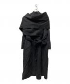 ELBORNエルボルン）の古着「TATE CASHMERE HAND-MADE COAT」｜グレー