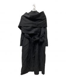 ELBORN（エルボルン）の古着「TATE CASHMERE HAND-MADE COAT」｜グレー