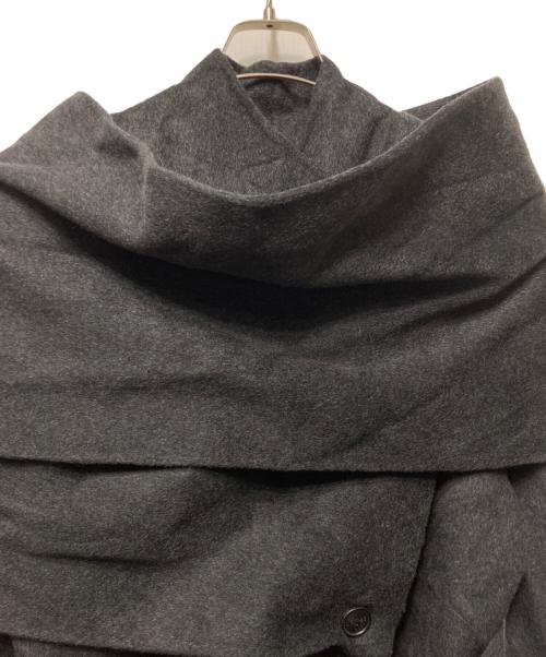 ELBORN（エルボルン）ELBORN (エルボルン) TATE CASHMERE HAND-MADE COAT グレー サイズ:36の古着・服飾アイテム
