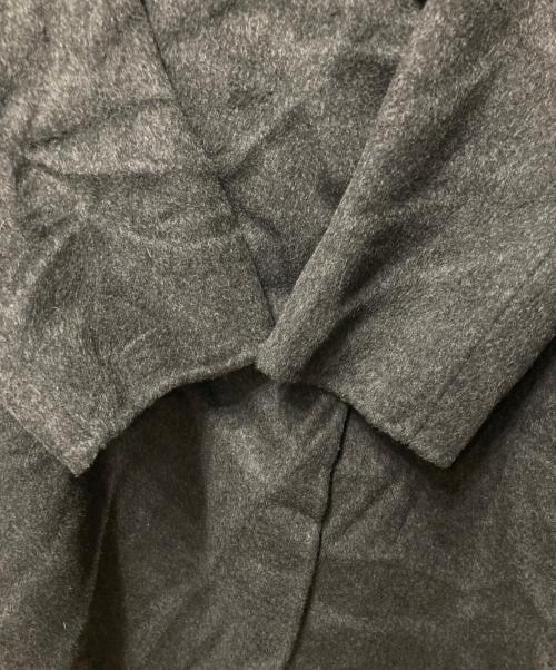 ELBORN（エルボルン）ELBORN (エルボルン) TATE CASHMERE HAND-MADE COAT グレー サイズ:36の古着・服飾アイテム