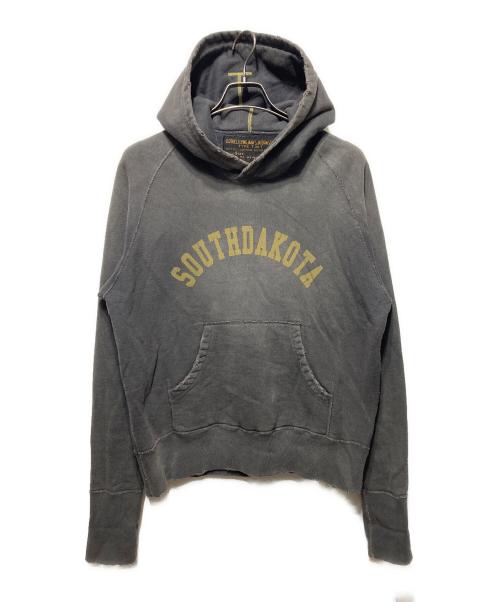BIG HOLIDAY（ビッグ ホリデー）BIG HOLIDAY (ビッグ ホリデー) プルオーバーパーカー グレー サイズ:Lの古着・服飾アイテム