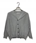 ebureエブール）の古着「Vネックカーディガン」｜グレー