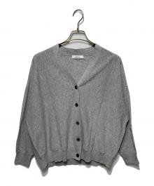 ebure（エブール）の古着「Vネックカーディガン」｜グレー