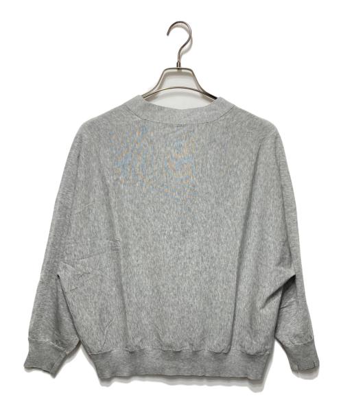 ebure（エブール）ebure (エブール) Vネックカーディガン グレー サイズ:freeの古着・服飾アイテム