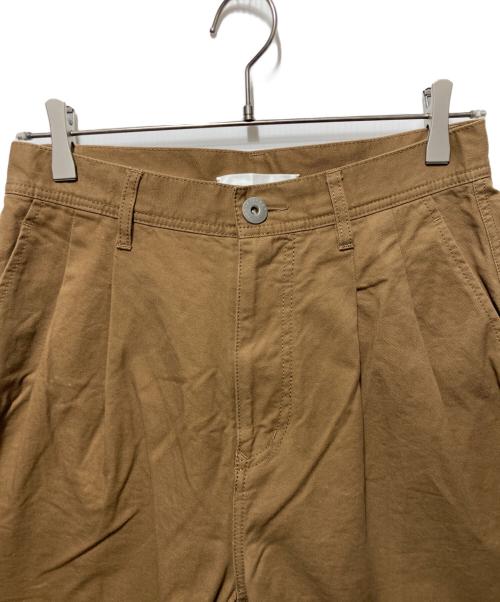 upper hights（アッパーハイツ）upper hights (アッパーハイツ) チノワイドパンコットンパンツ ブラウン サイズ:1の古着・服飾アイテム