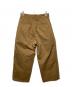 upper hights (アッパーハイツ) チノワイドパンコットンパンツ ブラウン サイズ:1：8000円
