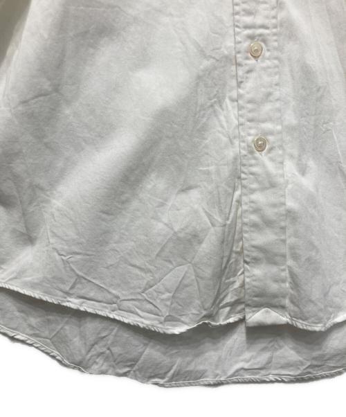 Y（ワイ）Y (ワイ) ORGANIC COTTON WASHER SATIN S ホワイト サイズ:Ｓの古着・服飾アイテム