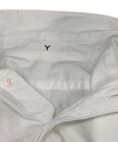Y（ワイ）Y (ワイ) ORGANIC COTTON WASHER SATIN S ホワイト サイズ:Ｓの古着・服飾アイテム