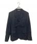 COMME des GARCONS HOMME PLUS（コムデギャルソンオムプリュス）の古着「ストライプジャケット」｜ブラック
