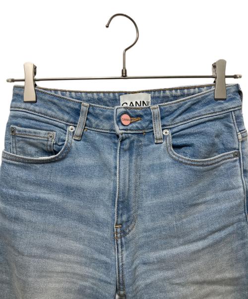 GANNI（ガニー）GANNI (ガニー) BEKSI デニム インディゴ サイズ:26W/32Lの古着・服飾アイテム