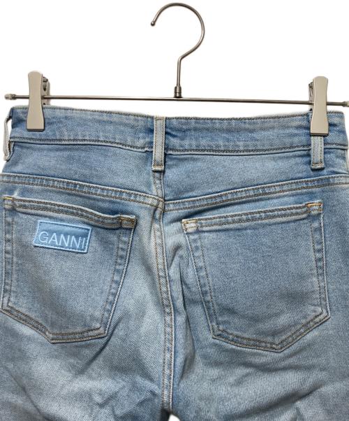 GANNI（ガニー）GANNI (ガニー) BEKSI デニム インディゴ サイズ:26W/32Lの古着・服飾アイテム