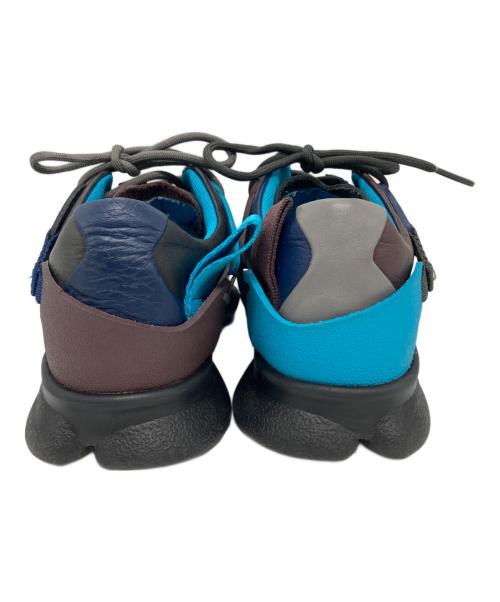 CAMPER（カンペール）CAMPER (カンペール) スニーカー グレー×ブルー サイズ:37の古着・服飾アイテム