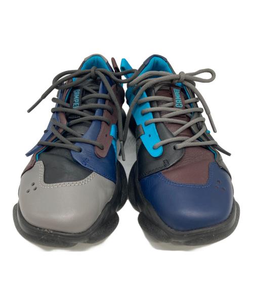 CAMPER（カンペール）CAMPER (カンペール) スニーカー グレー×ブルー サイズ:37の古着・服飾アイテム