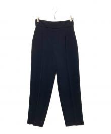 for formo（フォルフォルモ）の古着「4way Stretch Tuck Pants」｜ブラック