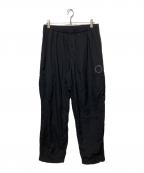 NEW BALANCEニューバランス）の古着「ナイロンパンツ」｜ブラック