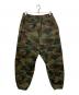 KEBOZ (ケボズ) カモ柄スウェットパンツ カーキ サイズ:Ⅼ：6000円