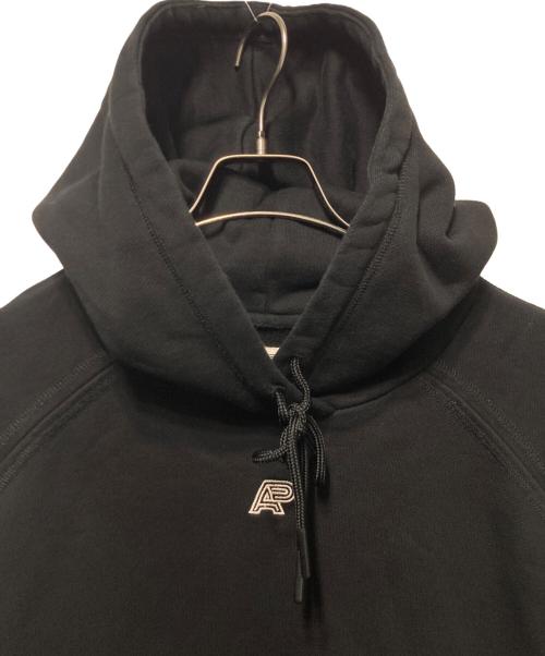 Albino & Preto（アルビノ アンド プレト）Albino & Preto (アルビノ アンド プレト) LW Raglan Hoodie ブラック サイズ:2XLの古着・服飾アイテム