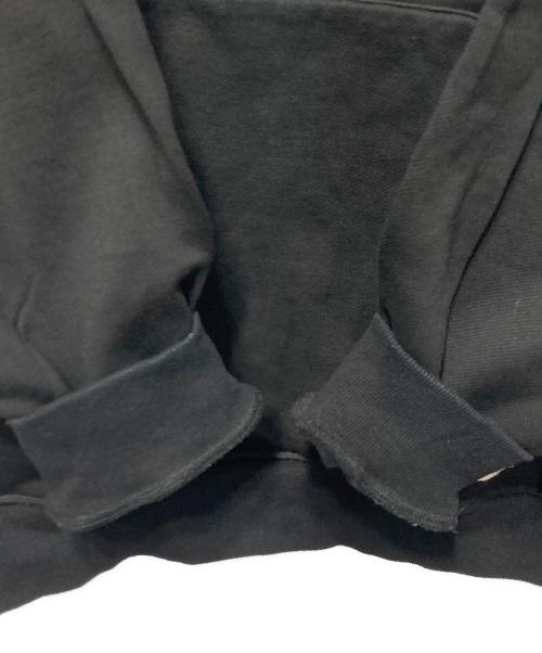 Albino & Preto（アルビノ アンド プレト）Albino & Preto (アルビノ アンド プレト) LW Raglan Hoodie ブラック サイズ:2XLの古着・服飾アイテム