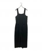 Nobleノーブル）の古着「サスペンダーオールインワン」｜ブラック