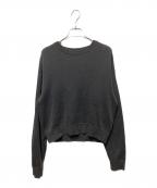 Nobleノーブル）の古着「ハイゲージペーパーヤーンプルオーバー」｜グレー