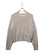 Nobleノーブル）の古着「ハイゲージペーパーヤーンプルオーバー」｜ピンク