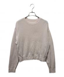 Noble（ノーブル）の古着「ハイゲージペーパーヤーンプルオーバー」｜ピンク