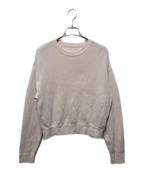 Noble（ノーブル）Noble (ノーブル) ハイゲージペーパーヤーンプルオーバー ピンク サイズ:freeの古着・服飾アイテム