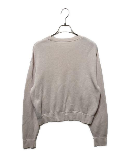 Noble（ノーブル）Noble (ノーブル) ハイゲージペーパーヤーンプルオーバー ピンク サイズ:freeの古着・服飾アイテム