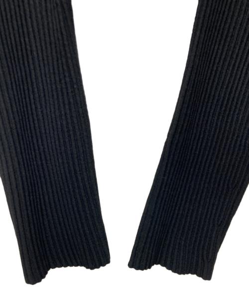 GUCCI（グッチ）GUCCI (グッチ) プリーツニットカーディガン ブラック サイズ:Sの古着・服飾アイテム