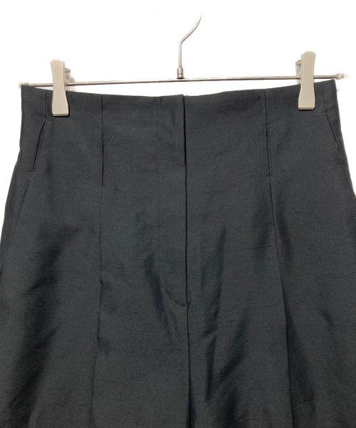 LANVIN COLLECTION（ランバンコレクション）LANVIN COLLECTION (ランバンコレクション) センタープレスワイドパンツ ブラック サイズ:38の古着・服飾アイテム