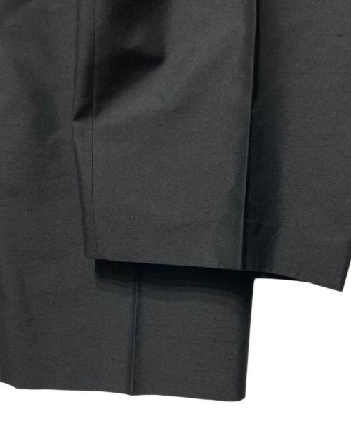 LANVIN COLLECTION（ランバンコレクション）LANVIN COLLECTION (ランバンコレクション) センタープレスワイドパンツ ブラック サイズ:38の古着・服飾アイテム