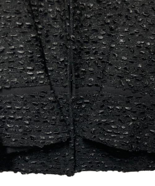 LANVIN COLLECTION（ランバンコレクション）LANVIN COLLECTION (ランバンコレクション) ツイードジャケット ブラック サイズ:36の古着・服飾アイテム
