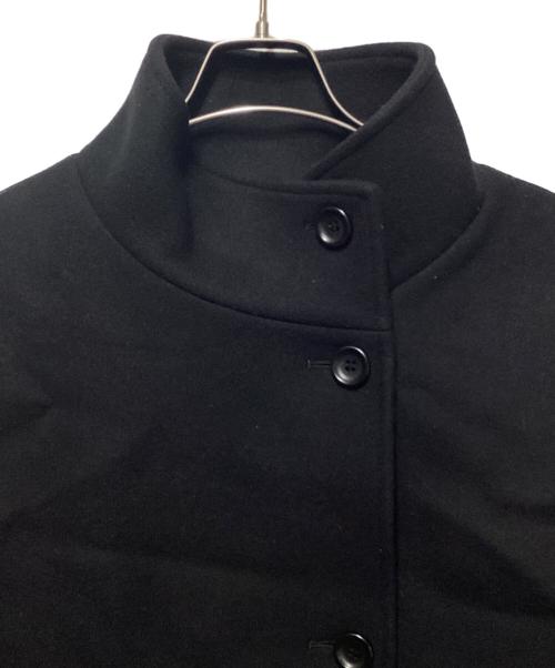 Noble（ノーブル）Noble (ノーブル) メルトンパフスリーブショートコート ブラック サイズ:36の古着・服飾アイテム