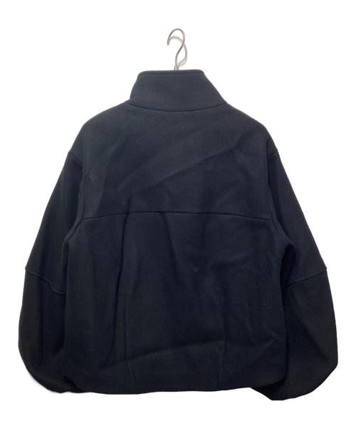 Noble（ノーブル）Noble (ノーブル) メルトンパフスリーブショートコート ブラック サイズ:36の古着・服飾アイテム