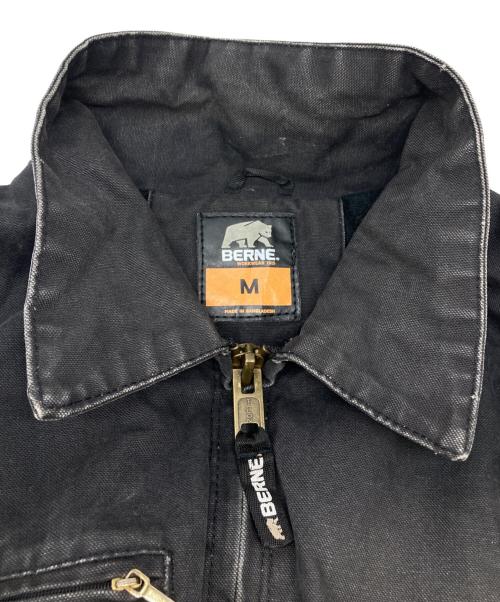 BERNE（バーン）BERNE (バーン) ダックジャケット ブラック サイズ:Ｍの古着・服飾アイテム