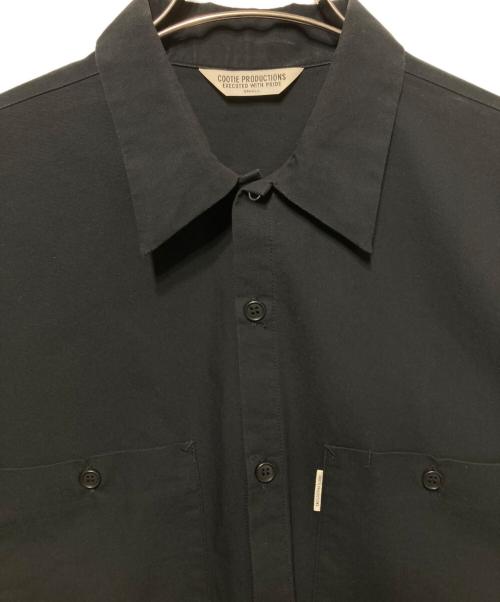 COOTIE PRODUCTIONS（クーティープロダクツ）COOTIE PRODUCTIONS (クーティープロダクツ) T/W Work S/S Shirt ブラック サイズ:Sの古着・服飾アイテム