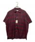 INDIVIDUALIZED SHIRTS（インディビジュアライズドシャツ）の古着「オンブレショートスリーブシャツ」｜レッド