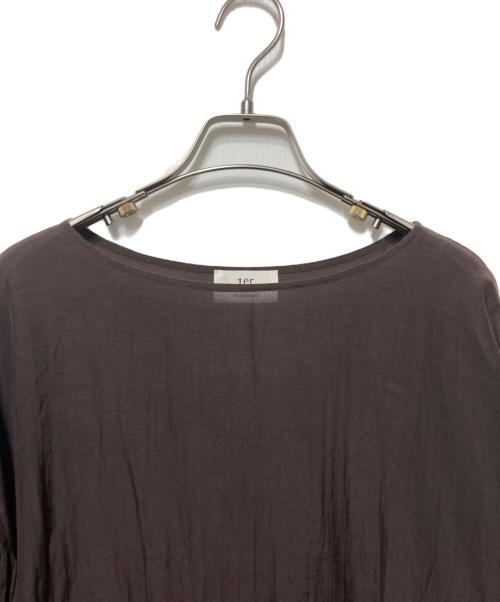 1er Arrondissement（プルミエ アロンディスモン）1er Arrondissement (プルミエ アロンディスモン) ギャザーブラウス ブラウン サイズ:freeの古着・服飾アイテム