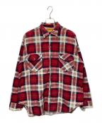OSH KOSHオシュコシュ）の古着「60’S~プリネルチェックシャツ」｜レッド