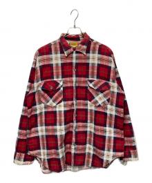 OSH KOSH（オシュコシュ）の古着「60’S~プリネルチェックシャツ」｜レッド