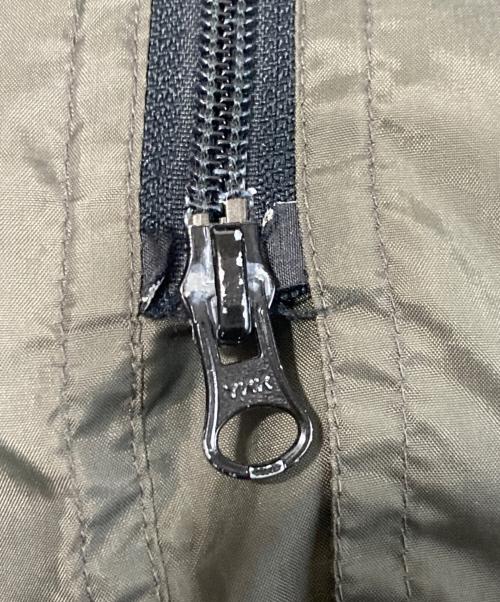 FINAL HOME（ファイナルホーム）FINAL HOME (ファイナルホーム) 多重ジップナイロンコート カーキ サイズ:2の古着・服飾アイテム