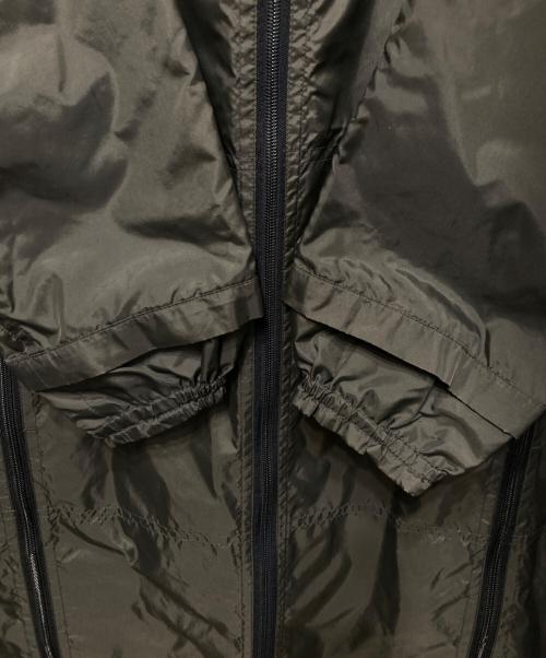 FINAL HOME（ファイナルホーム）FINAL HOME (ファイナルホーム) 多重ジップナイロンコート カーキ サイズ:2の古着・服飾アイテム