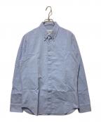 Maison Margielaメゾンマルジェラ）の古着「ボタンダウンシャツ」｜ブルー