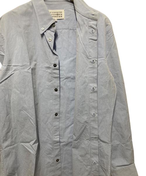 Maison Margiela（メゾンマルジェラ）Maison Margiela (メゾンマルジェラ) ボタンダウンシャツ ブルー サイズ:40の古着・服飾アイテム