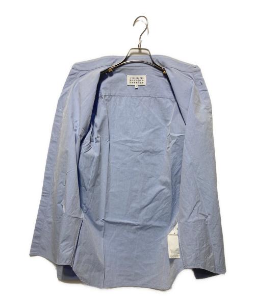 Maison Margiela（メゾンマルジェラ）Maison Margiela (メゾンマルジェラ) ボタンダウンシャツ ブルー サイズ:40の古着・服飾アイテム