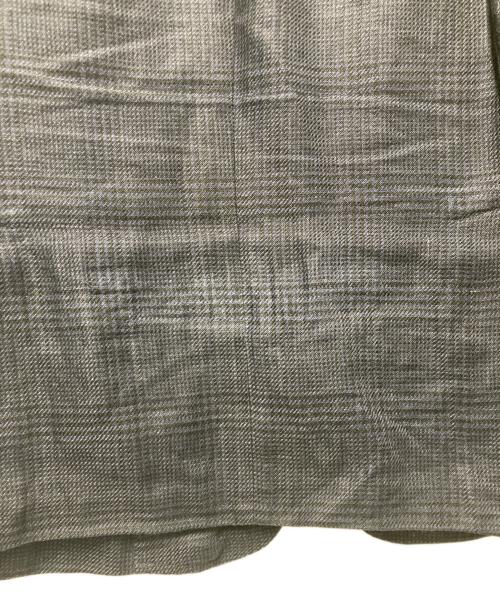 POLO RALPH LAUREN（ポロ・ラルフローレン）POLO RALPH LAUREN (ポロ・ラルフローレン) リネングレンチェックジャケット ネイビー サイズ:40Sの古着・服飾アイテム