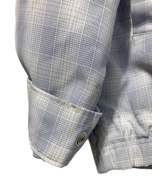 Yves Saint Laurent pour homme（イヴサンローラン プールオム）Yves Saint Laurent pour homme (イヴサンローラン プールオム) スイングトップ ブルー サイズ:95の古着・服飾アイテム